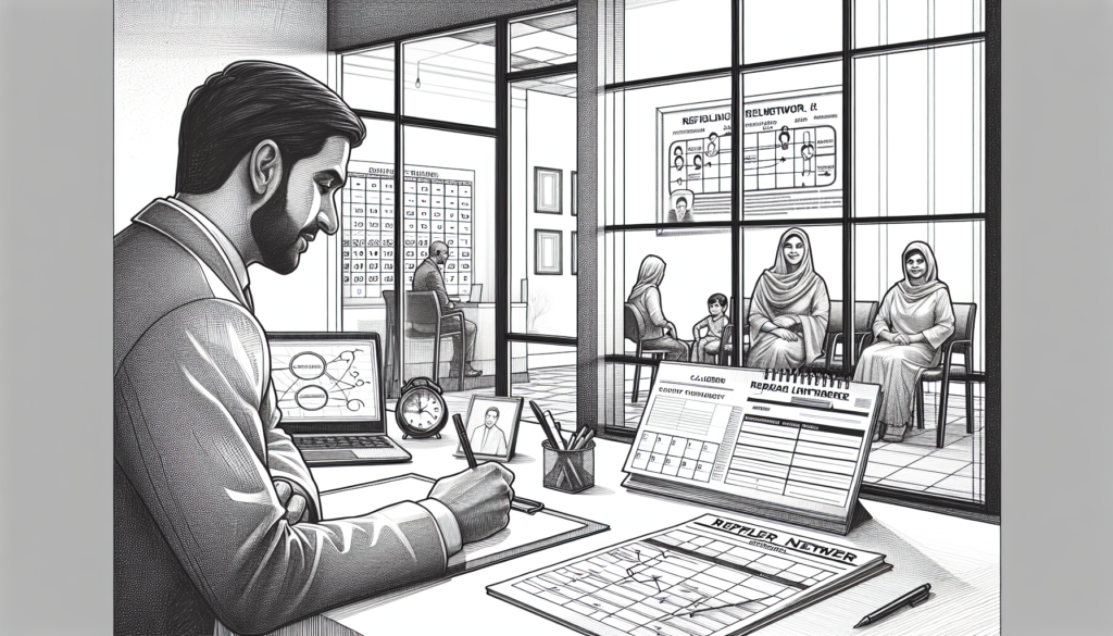 Pencil sketch illustration for: The Complete Guide to Client Acquisition in ABA