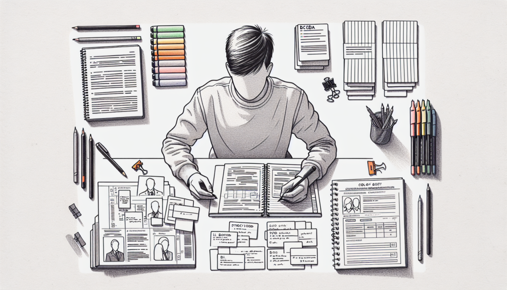 Pencil sketch illustration for: BCBA Task List Mastery: How to Study the Task List and Actually Retain It