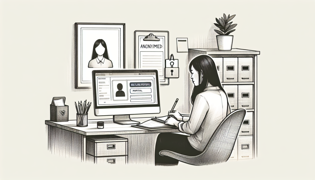 Pencil sketch illustration for: Ethical Documentation Workflows in ABA: Tech, Templates, and Privacy Basics