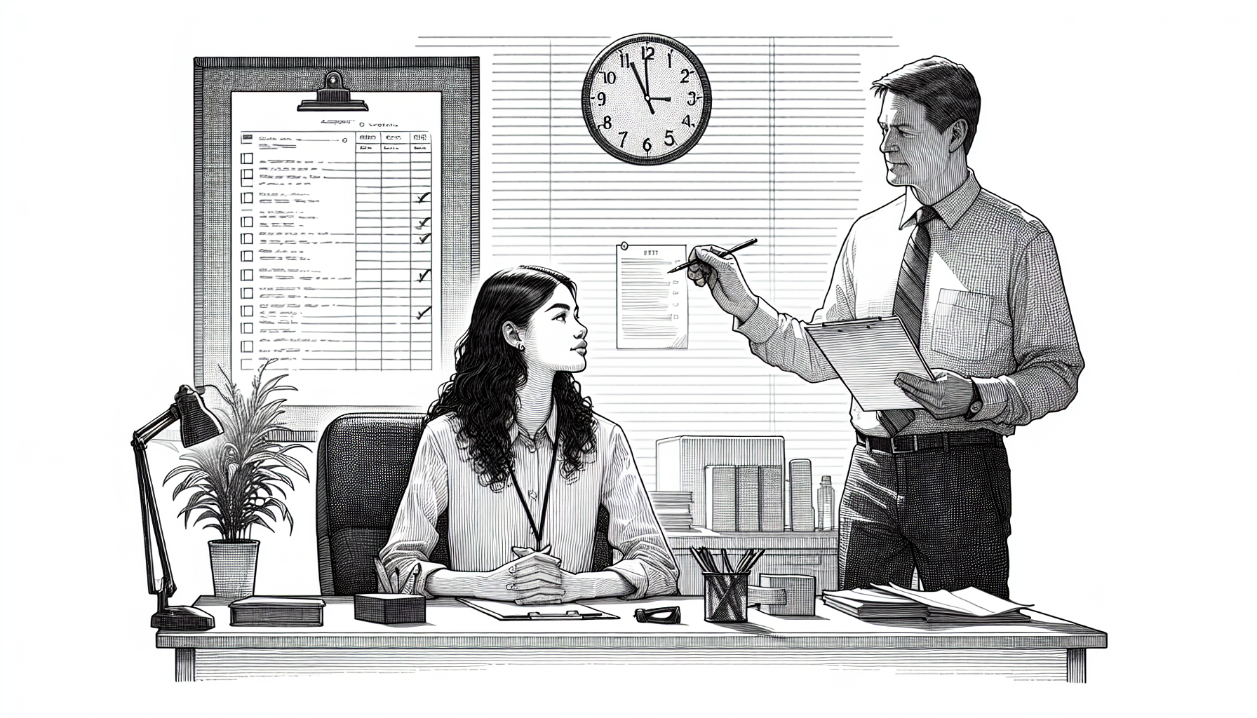 Pencil sketch illustration for: Quick Tip: Onboarding & Training in ABA