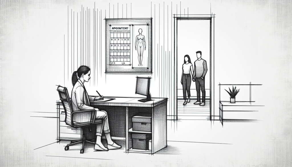 Pencil sketch illustration for: Client Acquisition for ABA Clinics: Referrals, Outreach, and Sustainable Growth: Tools, Templ