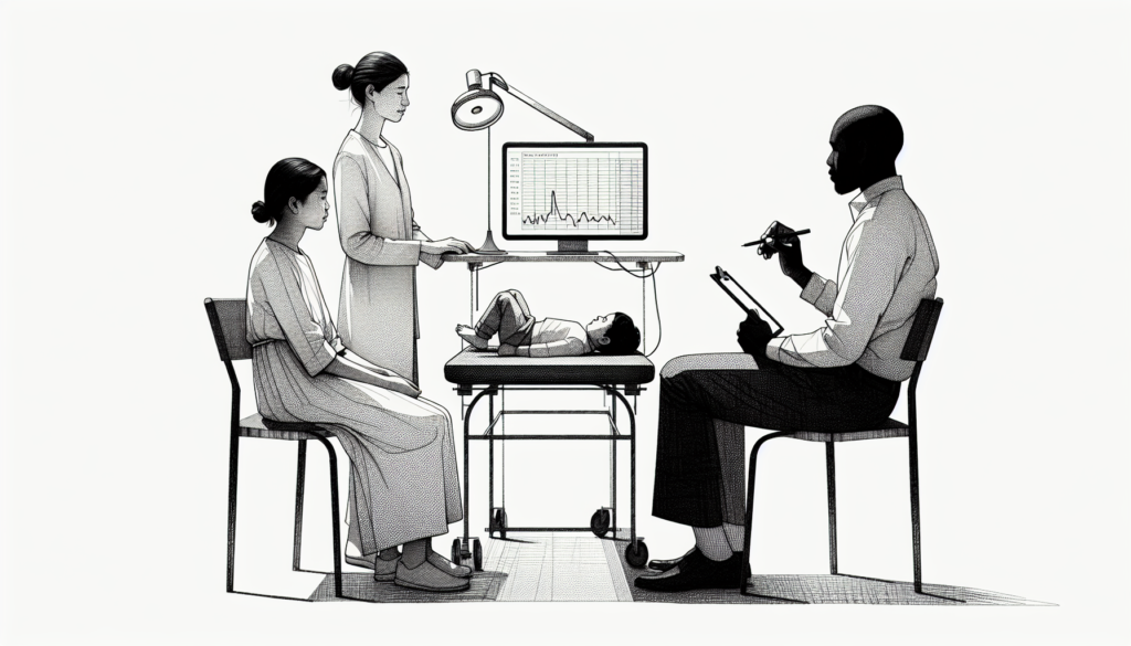Pencil sketch illustration for: Implementing New Tech in an ABA Clinic: Adoption, Training, and Change Management: Tools, Tem