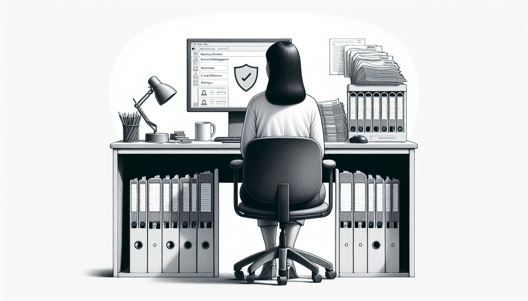 Pencil sketch illustration for: Ethical Documentation Workflows in ABA: Tech, Templates, and Privacy Basics: Tools, Templates