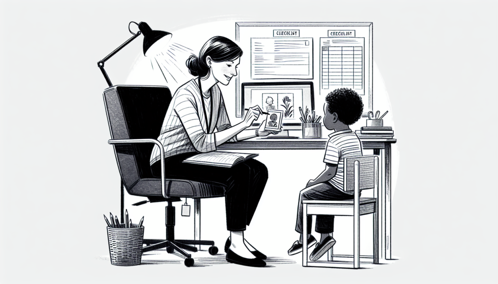 Pencil sketch illustration for: Skill Acquisition in ABA: Programs, Targets, Prompting, and Generalization: Tools, Templates,