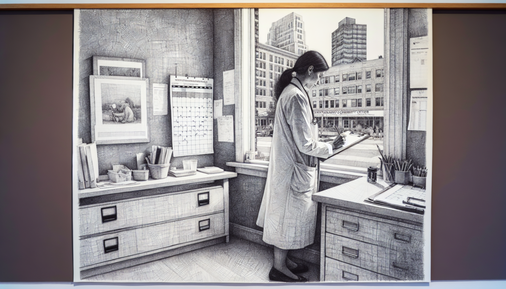 Pencil sketch illustration for: Client Acquisition for ABA Clinics: Referrals, Outreach, and Sustainable Growth: Real-World E