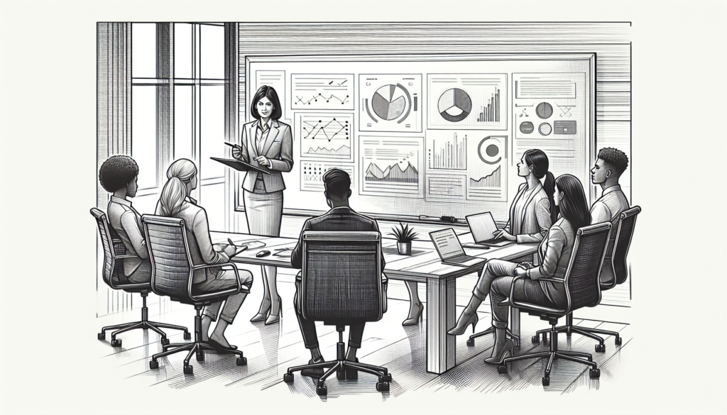 Pencil sketch illustration for: Leadership & Management in ABA Business: Running Teams, Meetings, and Accountability: Re