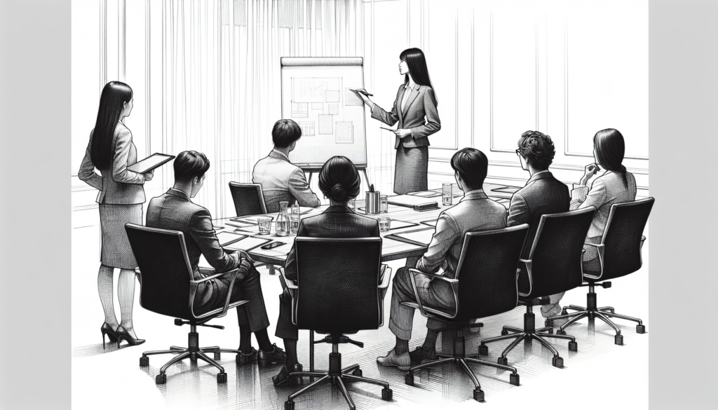 Pencil sketch illustration for: Leadership & Management in ABA Business: Running Teams, Meetings, and Accountability: Co