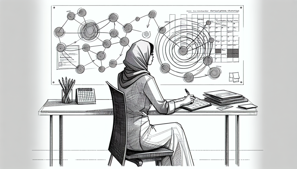 Pencil sketch illustration for: Client Acquisition for ABA Clinics: Referrals, Outreach, and Sustainable Growth: Common Mista