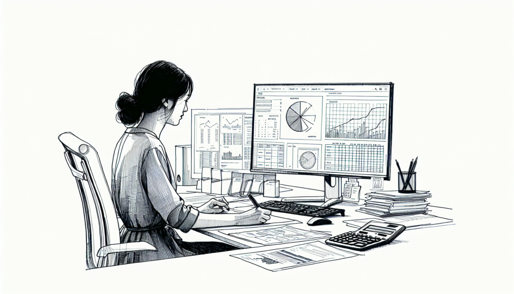 Pencil sketch illustration for: Financial Health & KPIs for ABA Clinics: The Metrics That Actually Matter: Real-World Ex