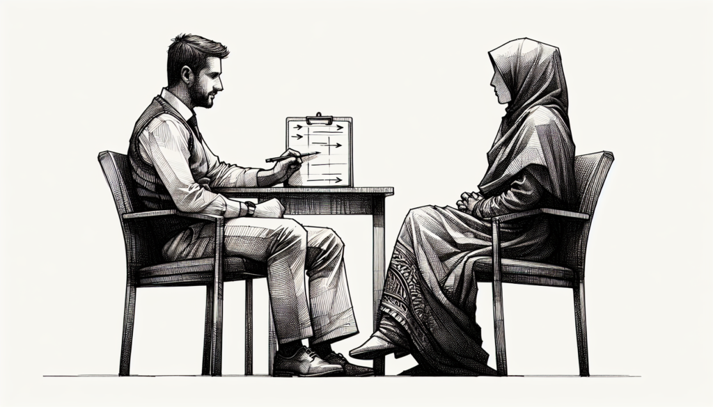 Pencil sketch illustration for: What Most People Get Wrong About Caregiver Collaboration