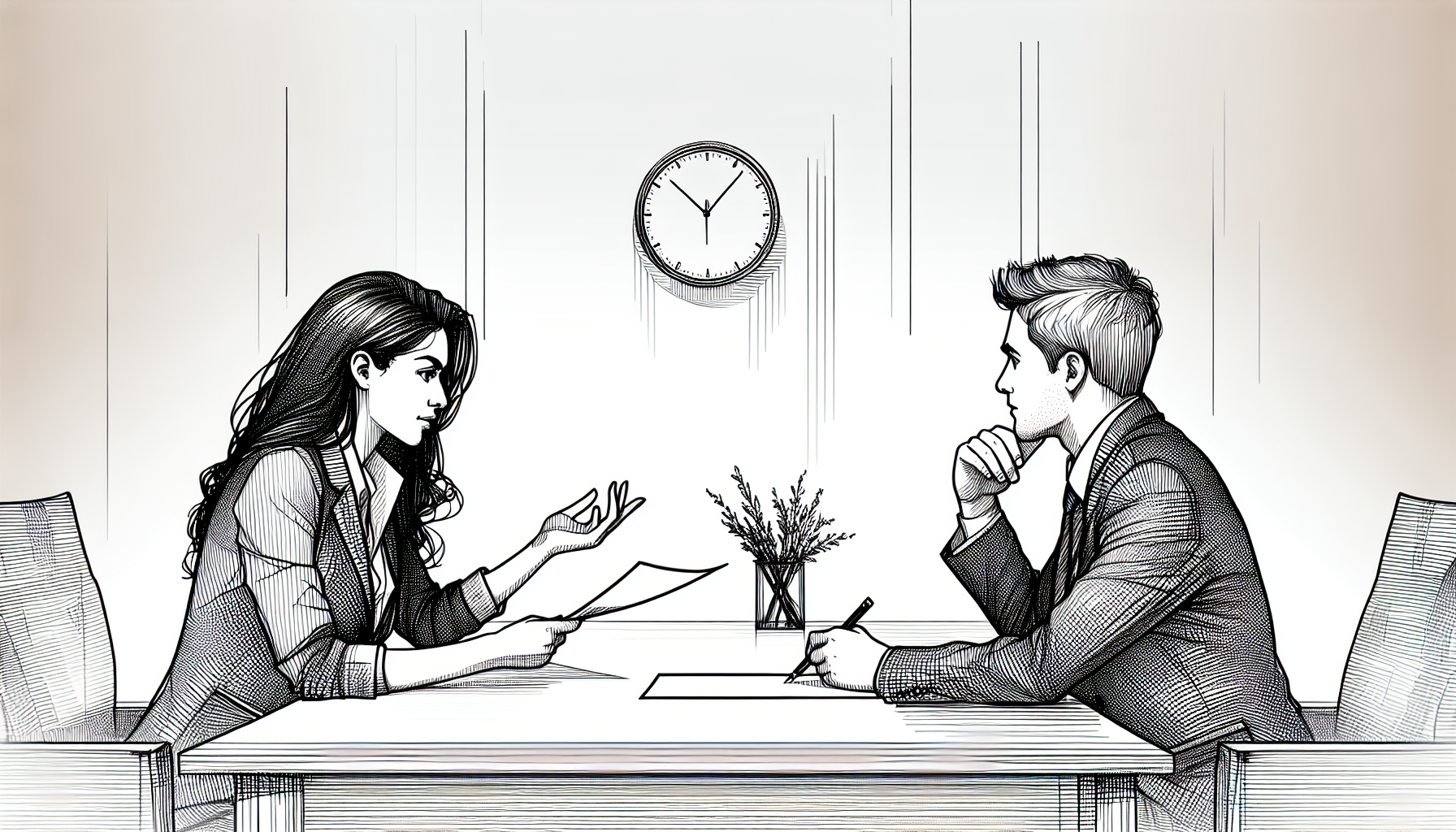 Pencil sketch illustration for: What Most People Get Wrong About Leadership & Management