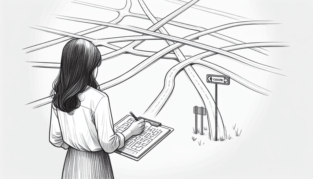 Pencil sketch illustration for: When to Rethink Your Approach to Client Acquisition