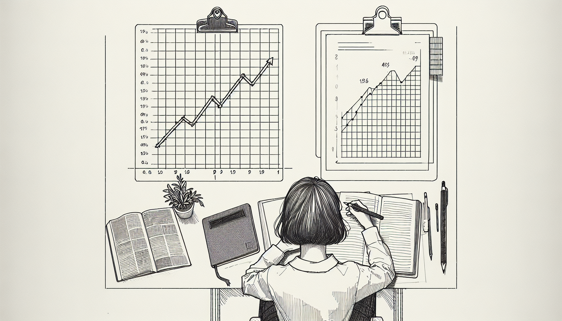 Pencil sketch illustration for: How to Know If Exam Strategies & Skills Is Actually Working