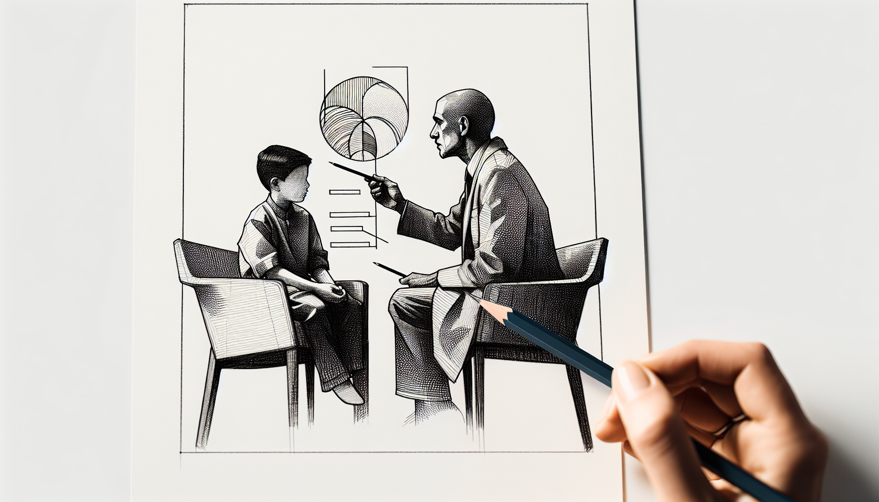 Pencil sketch illustration for: When to Rethink Your Approach to Behavior Reduction