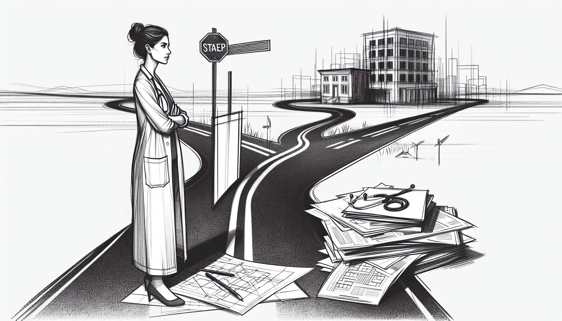 Pencil sketch illustration for: What Most People Get Wrong About Scaling & Multi‑Site Growth