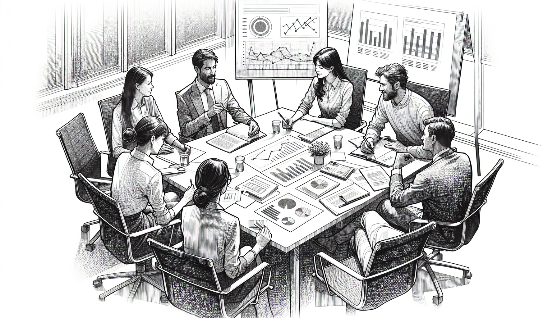 Pencil sketch illustration for: How to Know If Ethics & Compliance for Businesses Is Actually Working