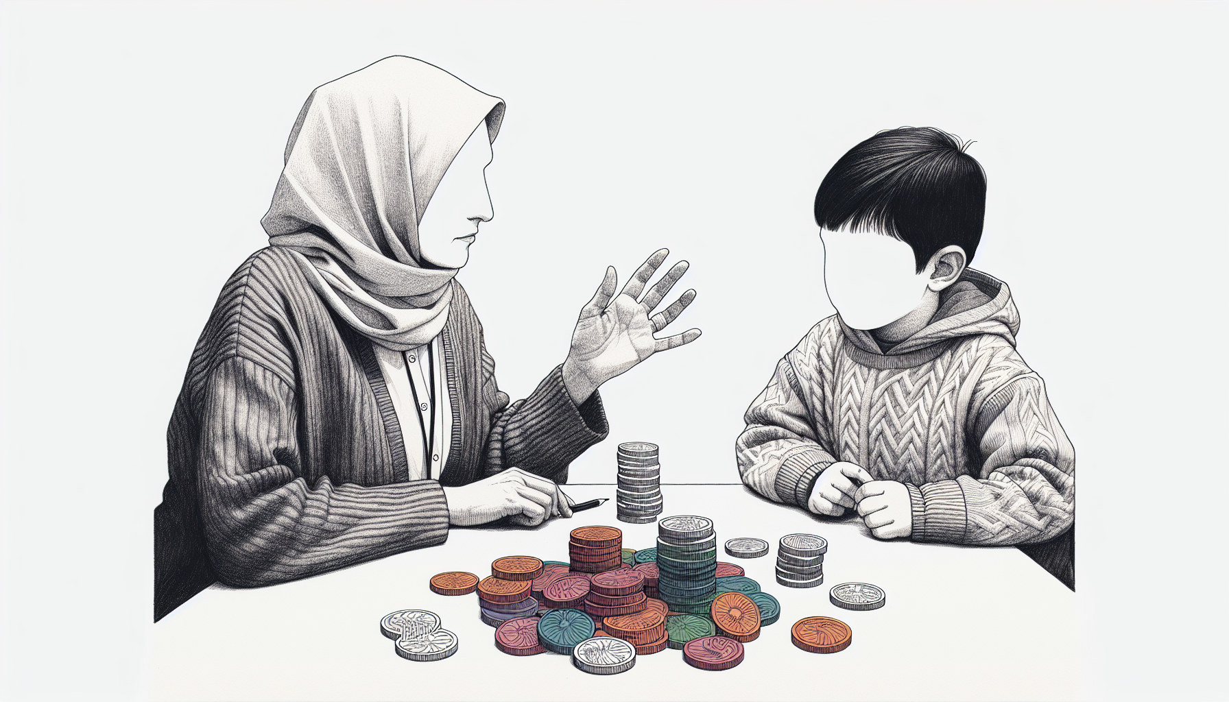 Pencil sketch illustration for: Evaluating contributions of progressive ratio analysis to economic metrics of demand