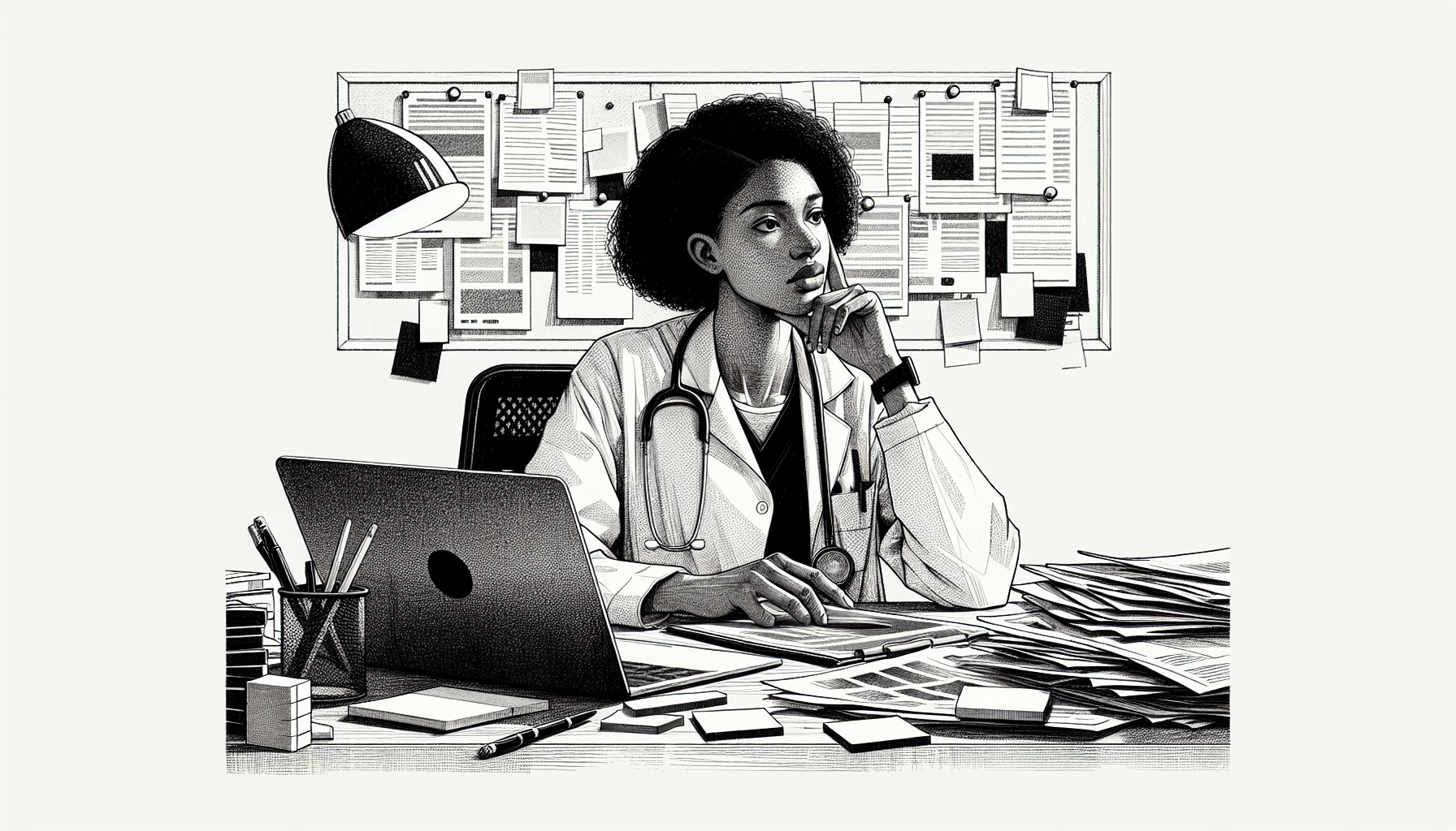 Pencil sketch illustration for: When to Rethink Your Approach to ABA Software & Tools