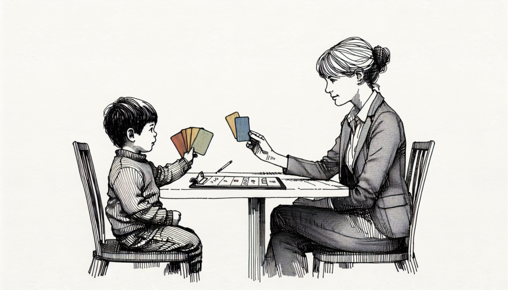 Pencil sketch illustration for: B.19. Identify and distinguish among verbal operants.