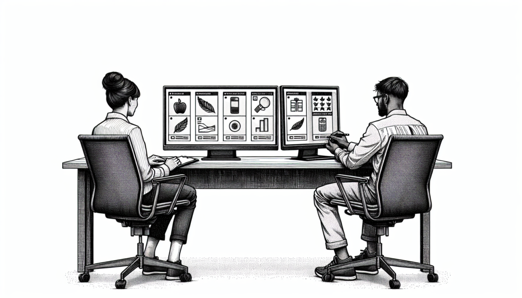 Pencil sketch illustration for: B.10. Identify and distinguish among concurrent, multiple, mixed, and chained schedules of re