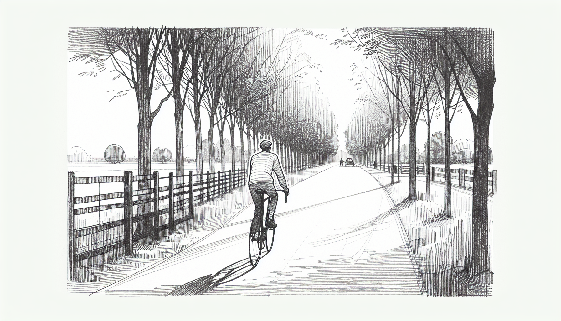 Pencil sketch illustration for: B.15. Identify examples of response maintenance.