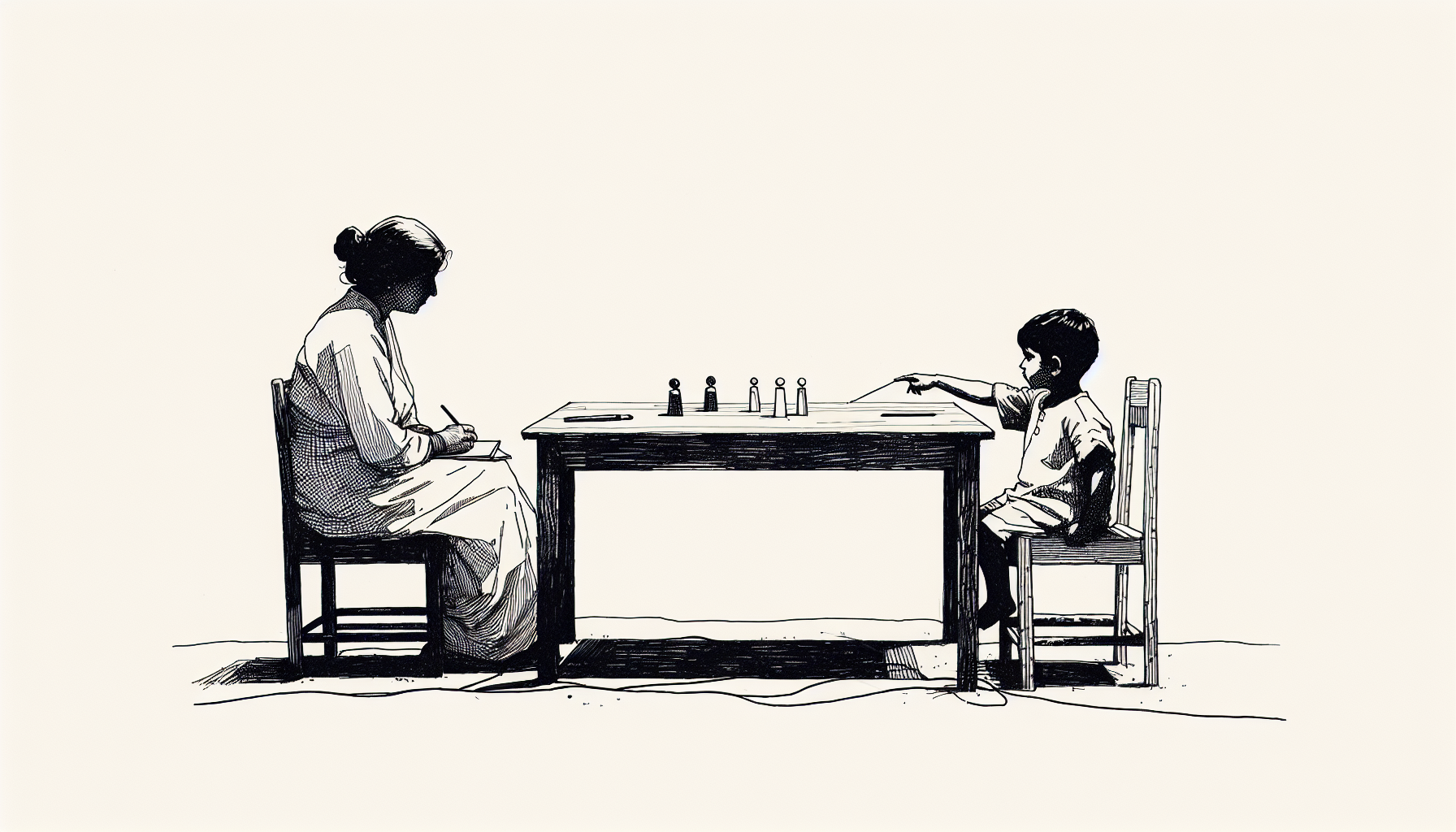 Pencil sketch illustration for: B.13. Identify examples of stimulus discrimination.