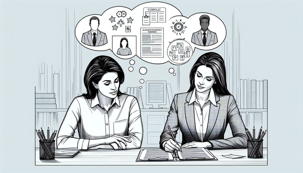 Pencil sketch illustration for: I.4. Select supervision goals based on an assessment of the supervisee’s skills, cultural var