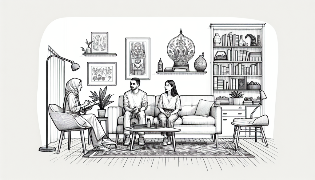 Pencil sketch illustration for: F.2. Identify and integrate relevant cultural variables in the assessment process.