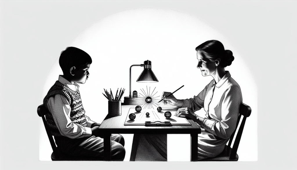 Pencil sketch illustration for: G.6. Design and evaluate procedures to produce simple and conditional discriminations.