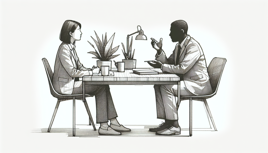 Pencil sketch illustration for: I.2. Identify and apply strategies for establishing effective supervisory relationships.