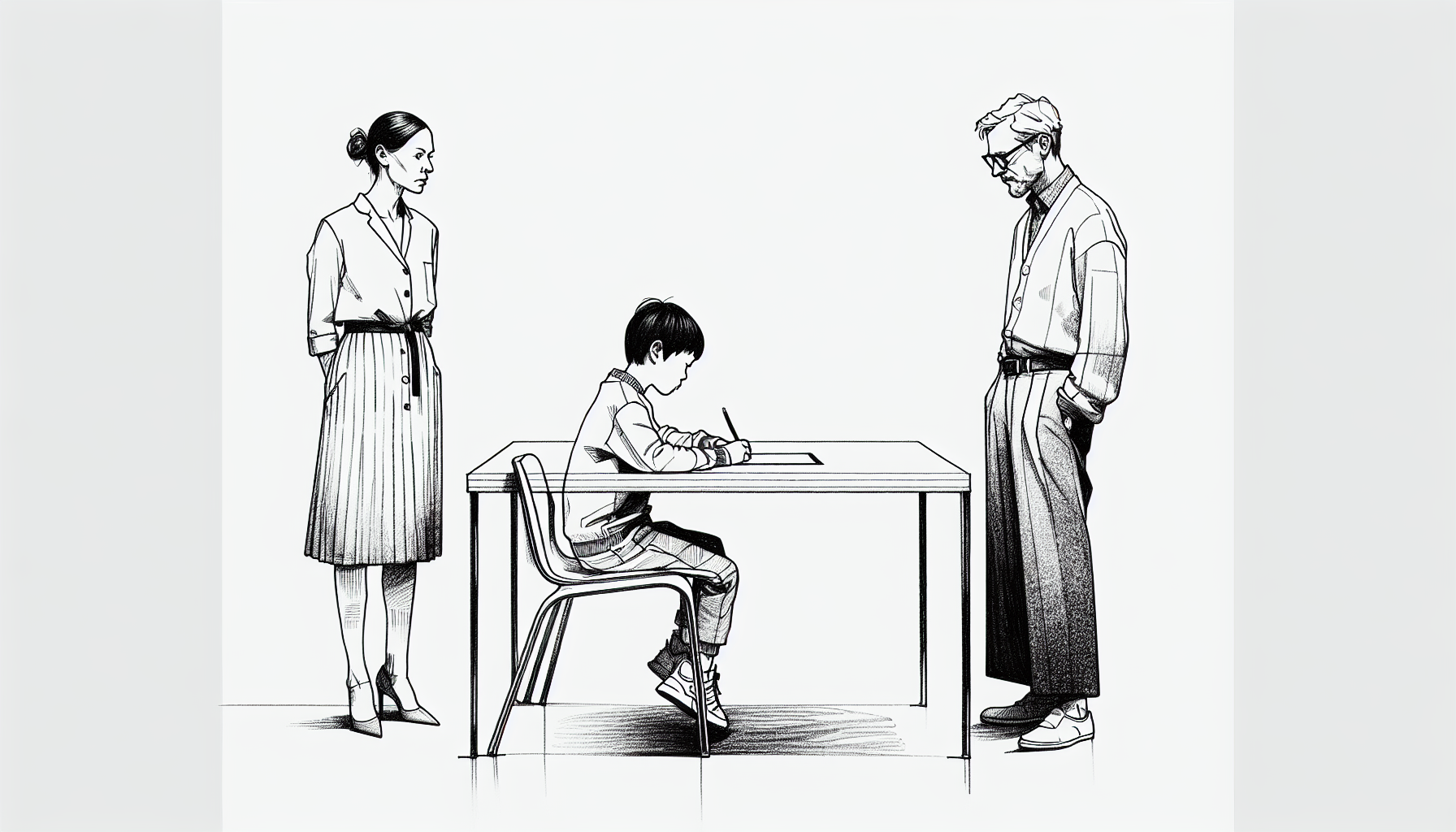 Pencil sketch illustration for: G.16. Design and evaluate procedures to maintain behavior change.