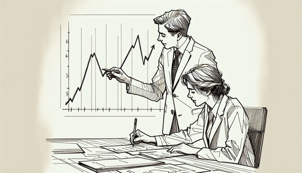 Pencil sketch illustration for: I.7. Make data-based decisions about the efficacy of supervisory practices.