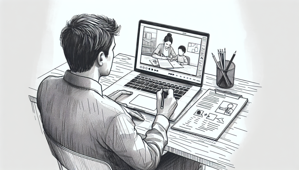 Pencil sketch illustration for: F.5. Design and evaluate descriptive assessments.