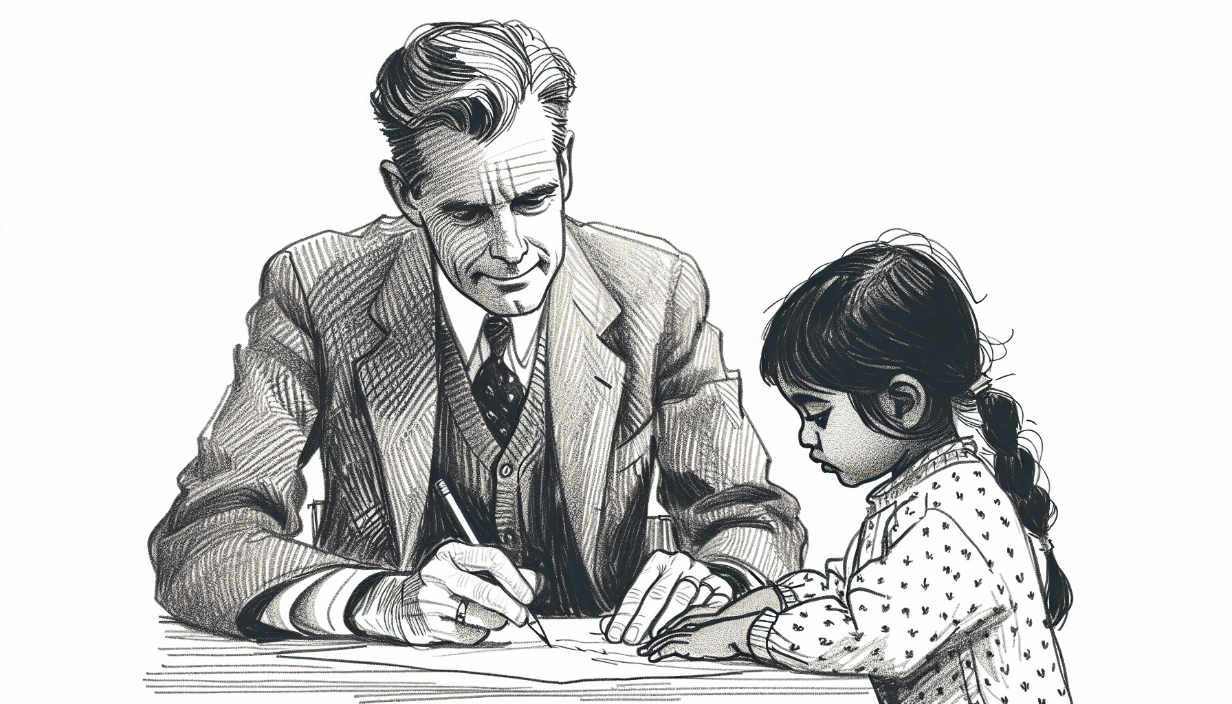 Pencil sketch illustration for: G.18. Evaluate emotional and elicited effects of behavior-change procedures.