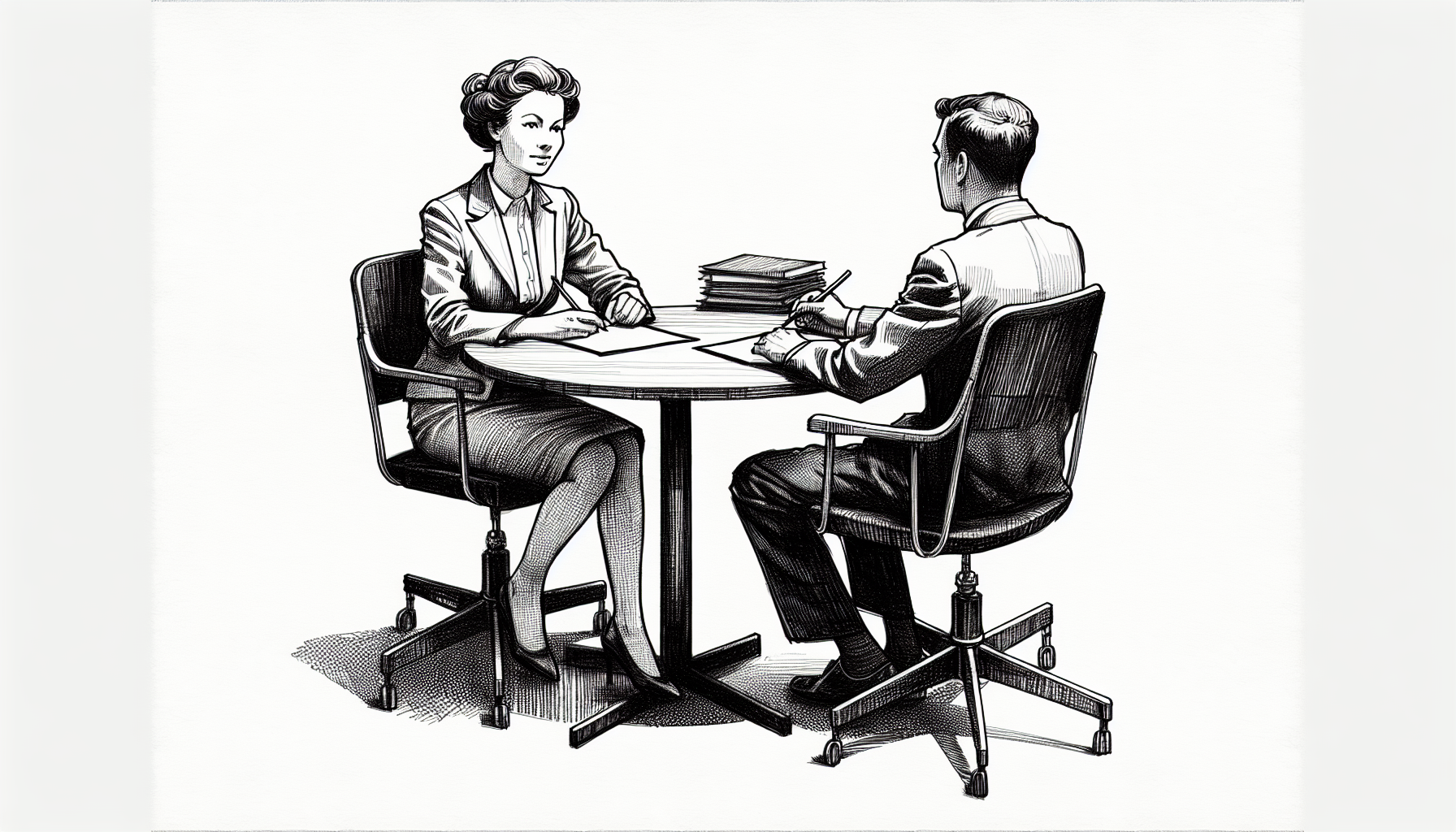 Pencil sketch illustration for: I.3. Identify and implement methods that promote equity in supervision practices.