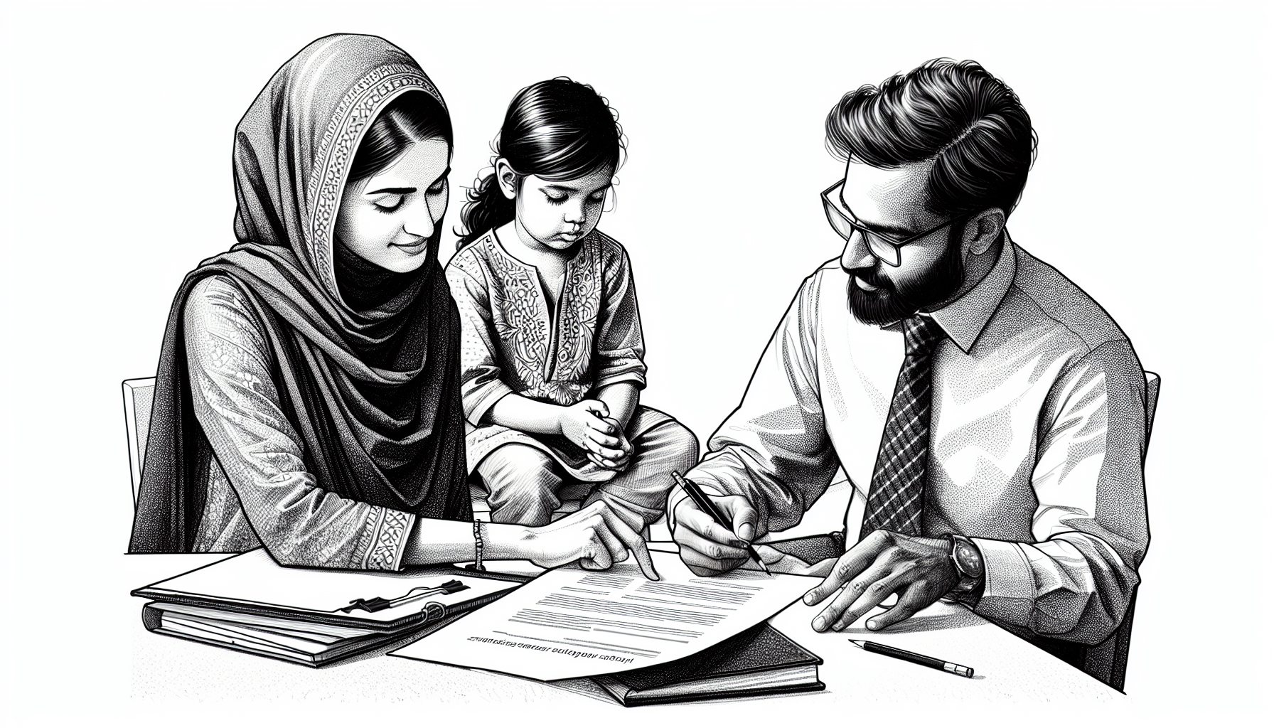 Pencil sketch illustration for: C.1. Create operational definitions of behavior.