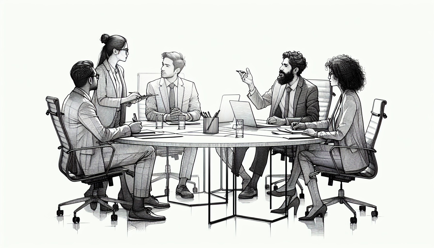 Pencil sketch illustration for: What Most People Get Wrong About Interdisciplinary Practice