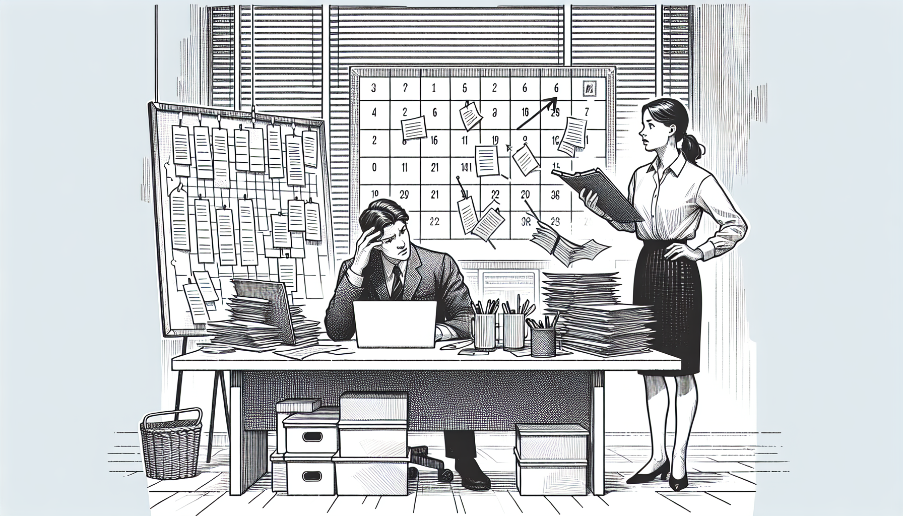 Pencil sketch illustration for: What Most People Get Wrong About Workload & Scheduling Optimization