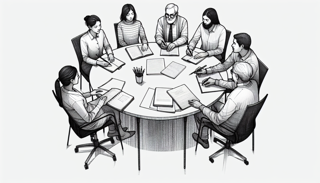 Pencil sketch illustration for: When to Rethink Your Approach to Interdisciplinary Practice