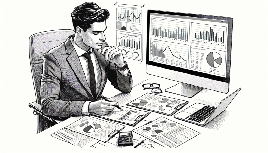 Pencil sketch illustration for: When to Rethink Your Approach to Financial Health & KPIs