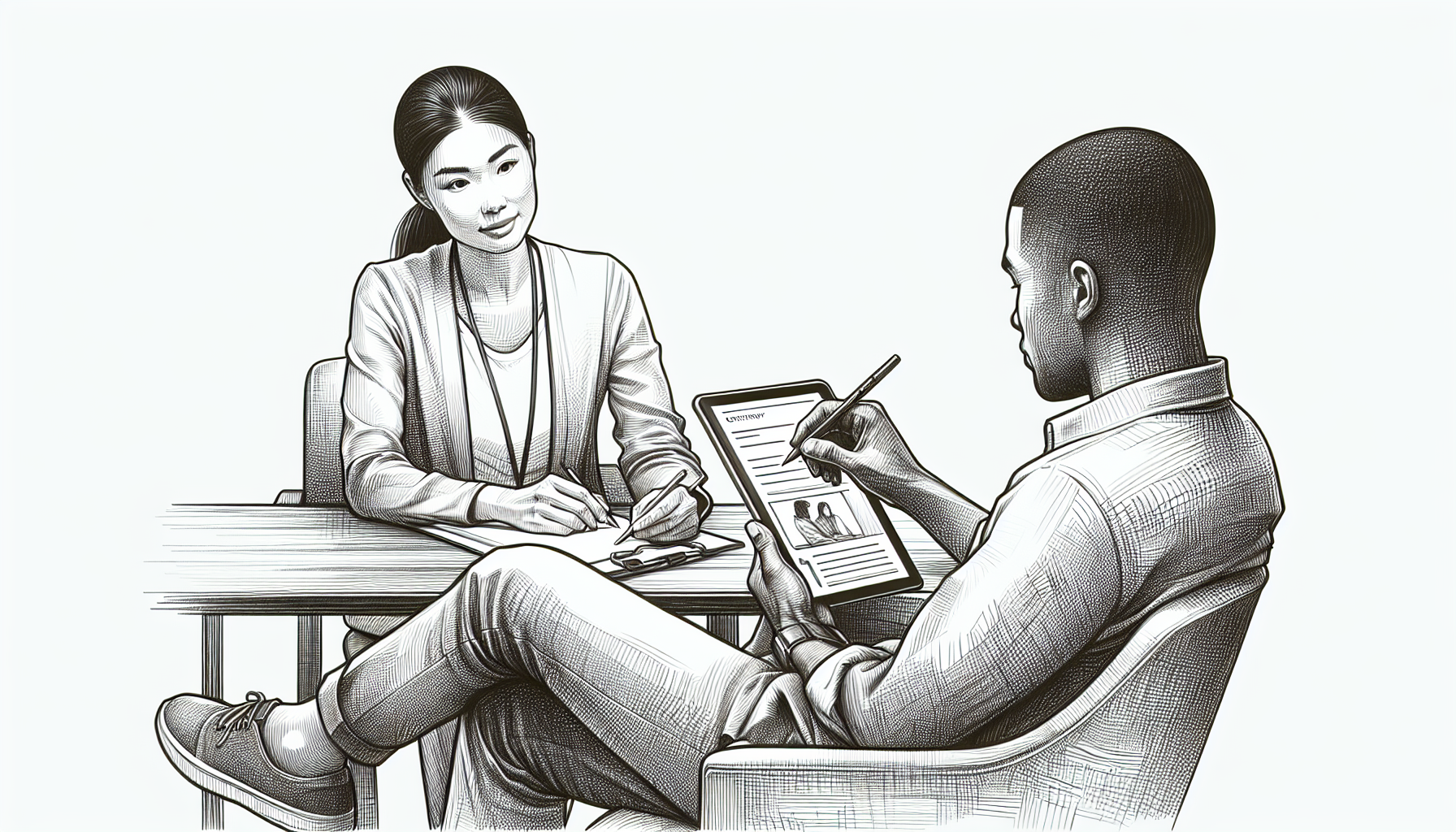 Pencil sketch illustration for: How to Know If Future of ABA Technology Is Actually Working