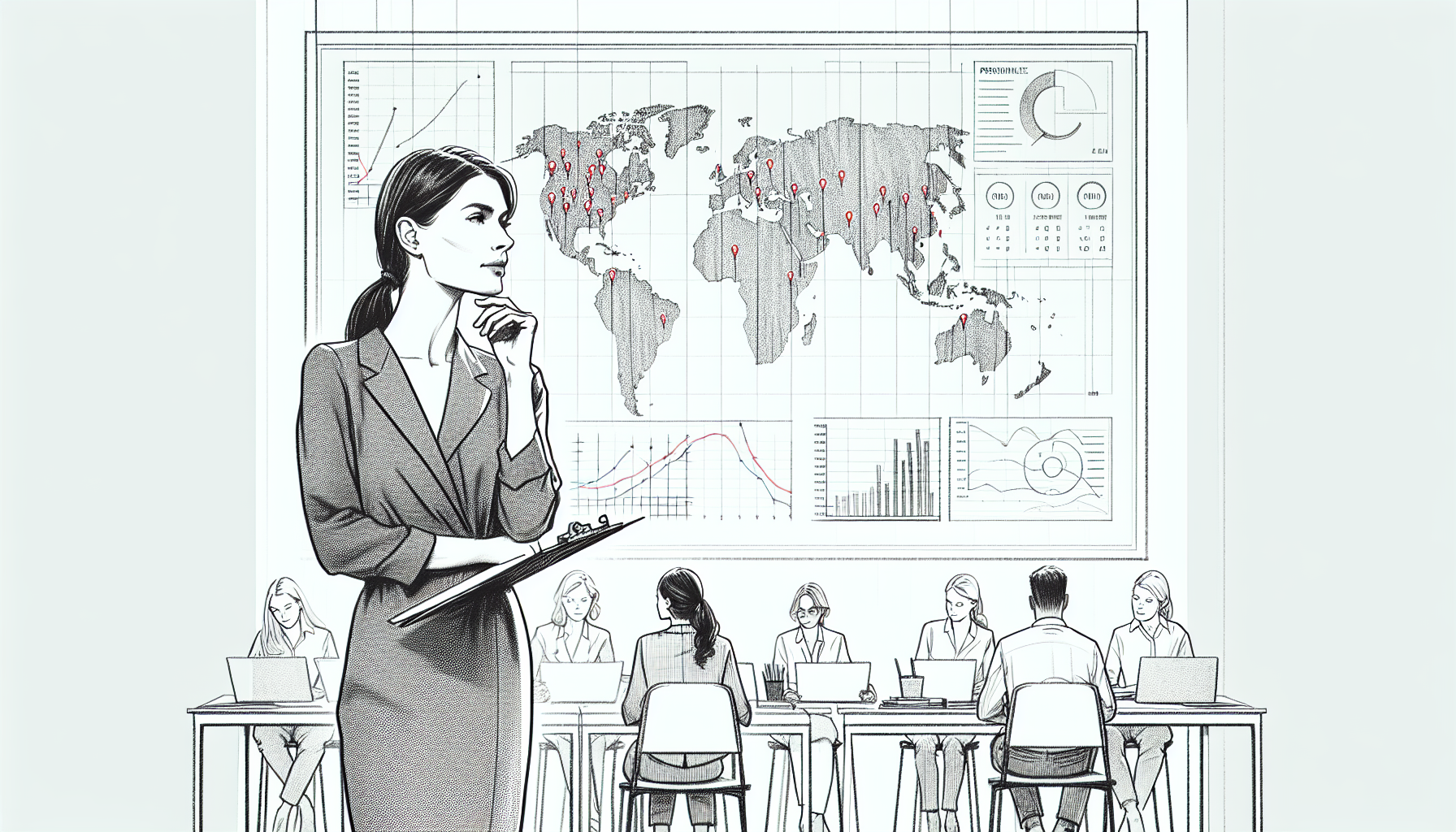 Pencil sketch illustration for: How to Know If Scaling & Multi‑Site Growth Is Actually Working