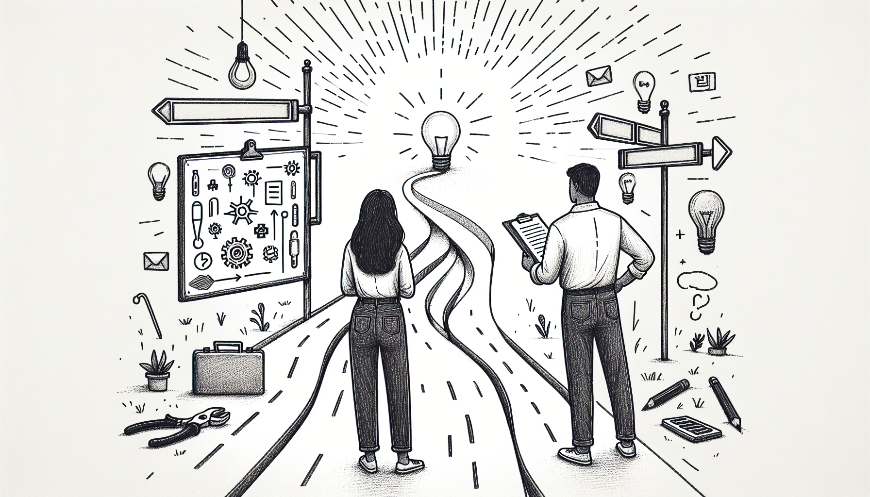 Pencil sketch illustration for: When to Rethink Your Approach to Future of ABA Technology