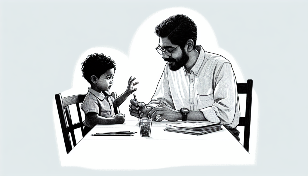 Pencil sketch illustration for: A review of the environmental variables included in mand training interventions