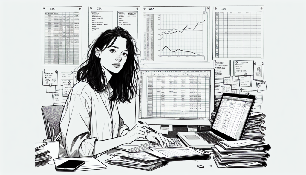 Pencil sketch illustration for: Caseload Calculator: Right-Sizing BCBA Assignments to Prevent Burnout
