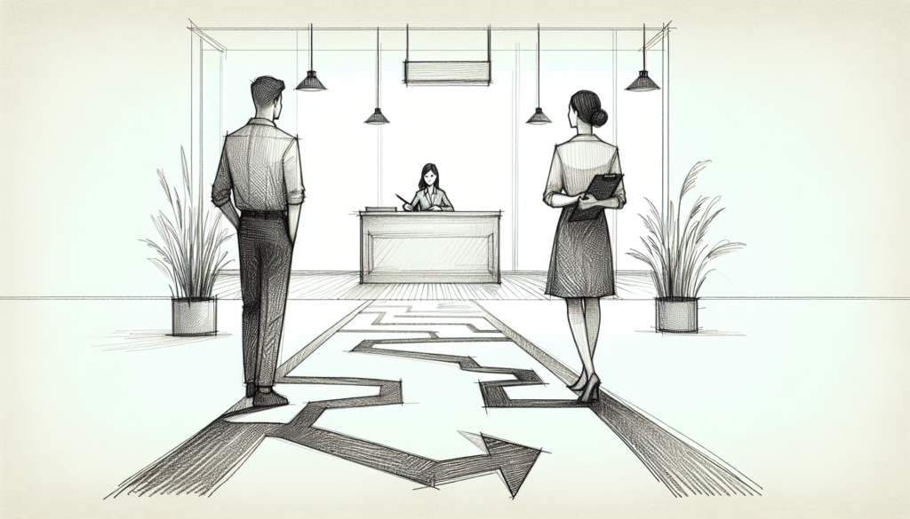 Pencil sketch illustration for: One Size Doesn’t Fit All: Tailoring Onboarding for Experienced vs New ABA Staff