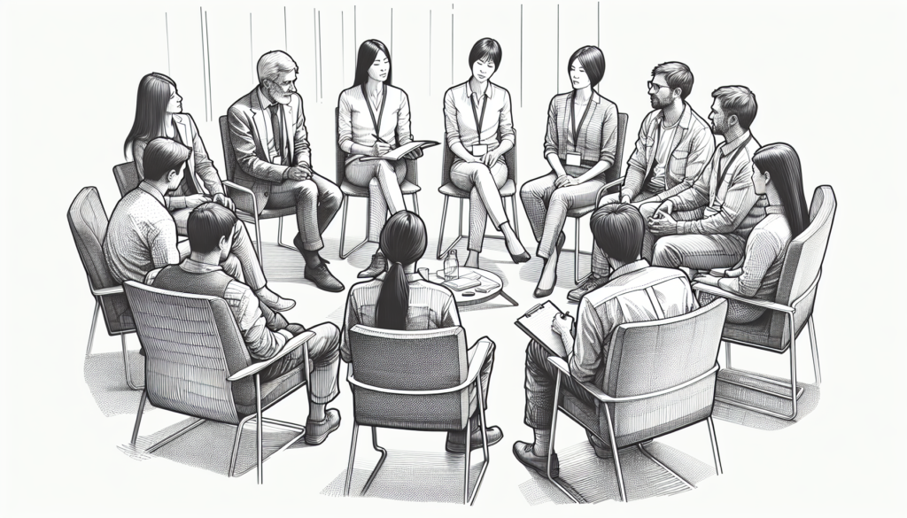 Pencil sketch illustration for: Creating a Feedback Culture: Encouraging Staff Voice to Boost Retention