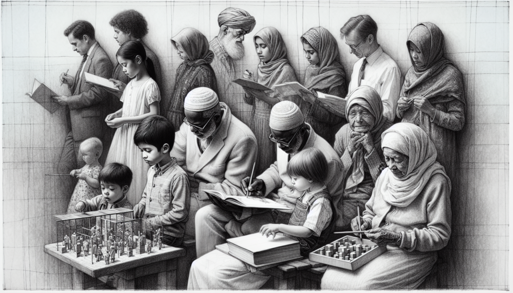 Pencil sketch illustration for: Ableism in applied behavior analysis: historical context of services for autistic people