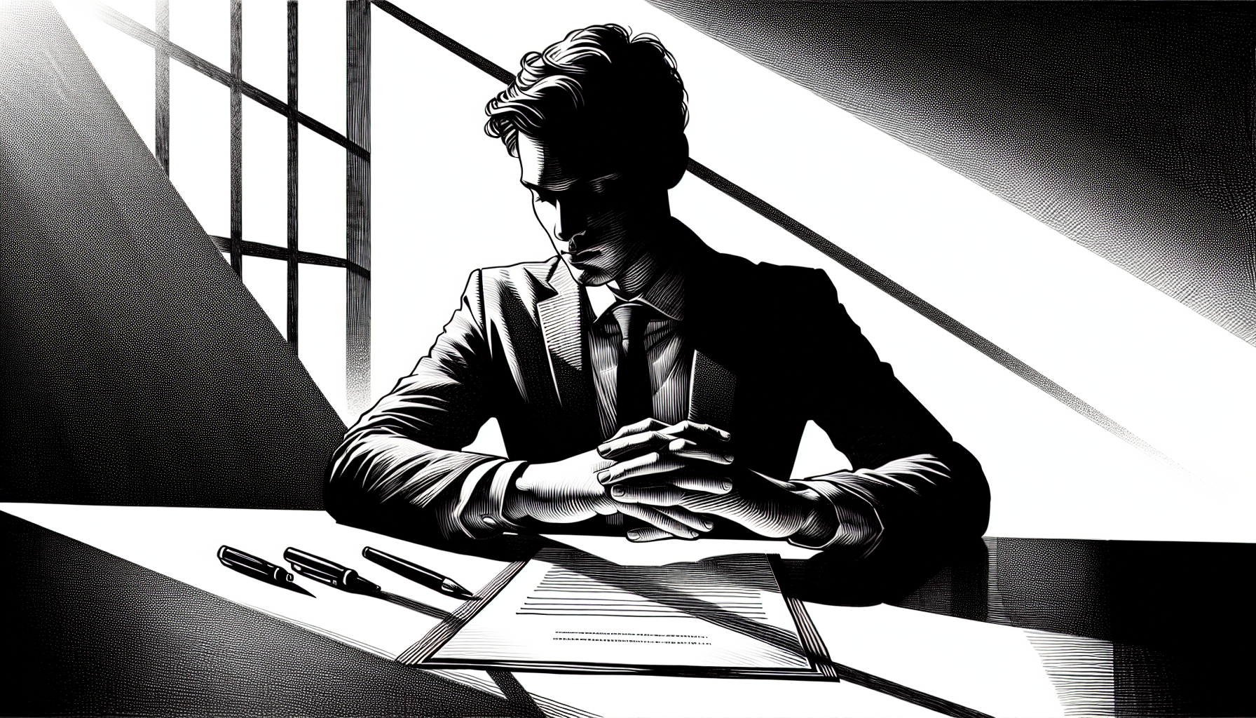 Pencil sketch illustration for: Ethical and regulatory investigations in ABA: a qualitative analysis of practitioner response